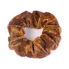 Elástico de veludo cor de doce, prendedor de cabelo feminino estilo francês vintage, anel de cabelo doce e versátil para coque, acessório de cabelo