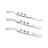 Pinzas para drenar grasa de párpado invertido pinzas de oftalmología para drenar glándula de Meibomio pinzas de masaje equipo oftálmico de plástico cosmético