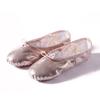 Sapatos de dança femininos sola macia respirável garra de gato cristal rosa crianças PU prática meninas bebê balé em estoque atacado