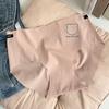 En stock nuevo lindo oso personalizado sin costuras seda de hielo ropa interior de mujer simple estudiante cintura de algodón transpirable calzones
