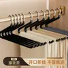 Perchero para pantalones con forma de ganso, colgador de pantalones para colgar en casa, especial para dormitorios de estudiantes, pinza para pantalones sin rastro, antideslizante, artefacto de almacenamiento interior para armario
