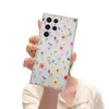 Funda de teléfono Samsung floral acuarela artística y fresca al por mayor, adecuada para S24/S25Ultra, funda suave ultrafina de cobertura total