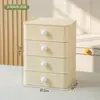 Caja de Almacenamiento de Escritorio BNBS de Colores Macaron, Apilable y Combinable Libremente, Tipo Cajón, Caja de Papelería para Estudiantes