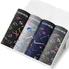 Cueca masculina virilha cuecas masculinas jovens esportivas respiráveis cintura média plus size cuecas verão moda outlet de fábrica