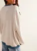Amazon 2024 Otoño/Invierno Transfronterizo Europeo y Americano Nuevo Sudadera de Mujer de Color Sólido con Cuello Redondo Estilo Urbano Color en Contraste Holgada