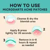 Parche para Acné con Microneedles Transfronterizo Corrector Parche para Acné Microcristalino Soluble Parche para Acné con Microneedles