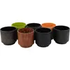 Vaso de Flor de Melamina para Uso Doméstico, Design Simples Criativo Estilo Europeu, Adequado para Varanda e Sala de Estar, Vaso Especial para Orquídeas Phalaenopsis, Vaso para Plantas Verdes, Vaso de Flor Anti-Cerâmica