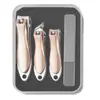 Atacado do Fabricante Alicates de Unha Inclinados de Aço Inoxidável para Uso Doméstico, Alicates de Unha Dobráveis, Alicates de Unha Únicos, Tesouras de Unha para Manicure