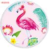 Toalla de playa redonda transfronteriza borla de microfibra Toalla de baño de frutas toalla bufanda mantel tapete de picnic personalizado