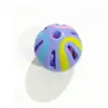 Juguete Nuevo Transfronterizo Pelota Sonido de Gato Pelota con Cascabel Se Puede Mover para Aliviar el Aburrimiento Juguete de Mascota Gato Hueco de Colores