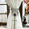 Atrapasueños de Murciélago Diablo Gótico Europeo y Americano Transfronterizo para Cortina de Halloween, Sujetador de Cortina, Hebilla Decorativa para Fiesta Festiva