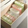 Caja de almacenamiento con cajón DT, caja de almacenamiento para calcetines, caja de almacenamiento para ropa interior y tinte, caja de almacenamiento grande para ropa interior separada para el hogar, medicamentos