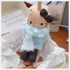 Solo Ropa para MuñecasConjunto de Suéter y Bufanda de Lana Lindo y Moderno para Muñecas, Adecuado para Juguetes de Peluche Kt de Piernas Largas