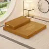 Almofada de Meditação, Tapete de Meditação, Tapete de Joelhos e Adoração Futon, Tapete de Meditação e Adoração, Tecido Dobrável Espessado para Casa, Tapete de Meditação de Fibra de Coco