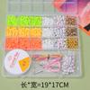 Cuentas de Arroz de Vidrio DIY Cuentas Hechas a Mano Cuentas Redondas de Colores Fabricante Set Completo de Accesorios para Bisutería Materiales Listos para la Venta