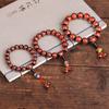 Pulsera Personalizada de Suministro en Vivo Esmalte Gris Fragante Pulsera de Cuentas Redondas Esmalte Gris Fragante Joyería para Hombres y Mujeres Tono de Sacudida Pequeño Libro Rojo
