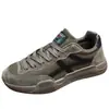 Zapatos de Cuero para Hombre de Primavera y Otoño, Versátiles, de Suela Blanda, Resistentes al Desgaste, Casuales para Hombre, Mocasines sin Cordones, Zapatos Ligeros para Hombre al por Mayor