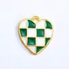 Accesorios para joyería DIY linda abeja de dibujos animados aleación gota de aceite colgante pendientes colgante accesorios de joyería de aleación colgante