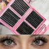 Set de Pestañas Postizas Transfronterizo, Pestañas Postizas de Gran Capacidad 60D, Ojos Eléctricos Grues tipo Barbie, Mirada Mixta Asiática Profunda y Encantadora