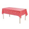 Toalha de mesa de Natal nova transfronteiriça impermeável e à prova de óleo PEVA toalha de mesa de festa de Natal