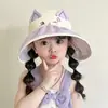 Chapéus Finos de Verão para Crianças Meninas, Chapéus de Sol Fofos e Adoráveis, Chapéus de Sol para Bebês Meninos, Chapéus com Viseira, Chapéus de Sol da Moda