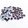 Wow Transfronterizo Morado Oscuro Imitación Austriaco Diamante Caliente Vidrio Pegamento Fondo Plano Diamante Xiuhe Ropa de Baile Ropa Pegamento Termofusible Diamante Caliente