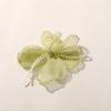 Acessórios de Cabelo Flor de Floresta de Verão Super Fada Organza Corrente de Pérola Elegante Camélia Queimada Acessórios Femininos Material Atacado