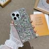 Borla de Diamantes Completa para Apple 15/14promax Color Sólido Pedrería 1321 Funda de Teléfono para Mujer iphone16pro