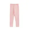 Pantalones de yoga Wuli Bu para niña, estilo nuevo de invierno, con felpa, cálidos, pantalones de capa base, simples, amigables con la piel, pantalones de moda para niña