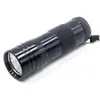 En stock proveedores fabricantes suministran linterna morada UV de 12 LED detector de dinero UV empaque de tarjeta con batería