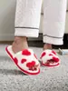 Pantuflas de Exterior para Mujer con Velcro, Pantuflas Planas Casuales de Punta Abierta de Moda, Venta al por Mayor Transfronteriza