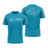 Camiseta de Carreras Secado Rápido Verano Deportes al Aire Libre y Ocio Traje de Carreras F1 Camiseta de Cuello Redondo Manga Corta Traje de Ciclismo Personalización