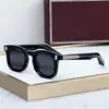 Devaux Moda Transfronteriza Estilo Japonés Gafas de Sol Hechas a Mano Cuadradas Retro Gafas de Sol Hip-Hop Material de Fibra de Acetato Jm