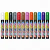 Atacado do fabricante caneta de giz líquido 10mm, caneta apagável para quadro negro vidro, caneta especial colorida LED para quadro fluorescente