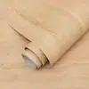 Venta al por mayor transfronteriza Muebles reacondicionados Pegatinas de veta de madera Autoadhesivas Imitación de madera Armario Puerta de madera Gabinete Tablero de madera Escritorio Papel tapiz impermeable