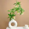 Flores Artificiais de Alta Qualidade, Decorações com Flores Artificiais, Plantas Verdes Biônicas, Vasos com Plantas Artificiais, Decorações para Sala de Estar e Mesa de Jantar Internas, Decorações Florais