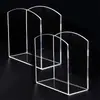 Estante de Acrílico para Almacenamiento de Servilletas Estilo Transparente Caja de Servilletas para Mesa de Comedor Restaurante Occidental Caja de Servilletas Vertical Venta al por Mayor Transfronteriza