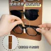 Cordón de Cuero Retro para Gafas de Sol Bolsa Uso en Casa Gran Capacidad Montado en Pared Bolsa de Almacenamiento para Gafas Bolsa de Almacenamiento para Exhibición de Gafas de Sol
