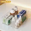 BNBS Caja de Almacenamiento de Medicamentos Caja de Medicamentos Doméstica Compartimentada Gran Capacidad Medicamentos Habituales Primeros Auxilios Caja de Almacenamiento para Organización