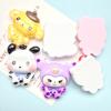 Accesorios de Resina Zhongda Gordo Dudu Tres Tres Figuras Diy Accesorios Pegamento Crema Accesorios Horquilla Cuerda Parche Carcasa Teléfono