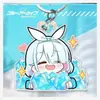 Chaveiro de Mercadoria Blue Archive Hinari Alice Anime Chaveiro de Acrílico Pingente Pequeno