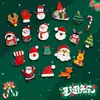 Broche Rena de Natal Broche Fofo do Papai Noel Presente Pequeno Criativo Enfeite de Distintivo Árvore de Natal de Pelúcia