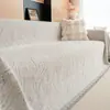Manta de Chenilla para Sofá Estilo Crema Universal Four Seasons Cubierta Completa de una Pieza Tela para Funda de Sofá 2026 Nuevo Cojín de Asiento Antideslizante