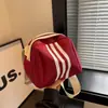 2023 três barras tecido de nylon bolsa de concha bolsa mensageiro moderna casual grande capacidade bolsa moderna casual atacado de fábrica