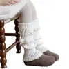 Calcetines Largos Versátiles de Otoño e Invierno Estilo Dulce Lolita para Niñas con Lazos y Bordes Florales Pequeños