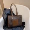Big Bag de textura de alta qualidade para mulheres 2024 Novo início da primavera Moda ombro único grande capacidade commuter all-match saco portátil tote bag