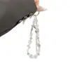 Novo Pingente de Borboleta Roxa com Contas, Alto Padrão, Exquisito, Versátil, Design Doce e Único, Pingente de Bolsa, Celular