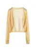 Cárdigan Casual de Lyocell Seda Tencel, corte holgado y cómodo, caída sedosa, transpirable, versátil para el uso diario en primavera y verano