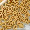 Cuentas de Letras Acrílicas Tridimensionales Coloridas de Agujero Grande con Colgante de Letra Inglesa Suelta para Colgar Colgante de Cuenta Hecho a Mano DIY