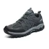 Zapatos de senderismo para parejas de gran tamaño transfronterizos de malla transpirable para camping todoterreno zapatos de senderismo de suela blanda zapatos deportivos profesionales para exteriores para mujer